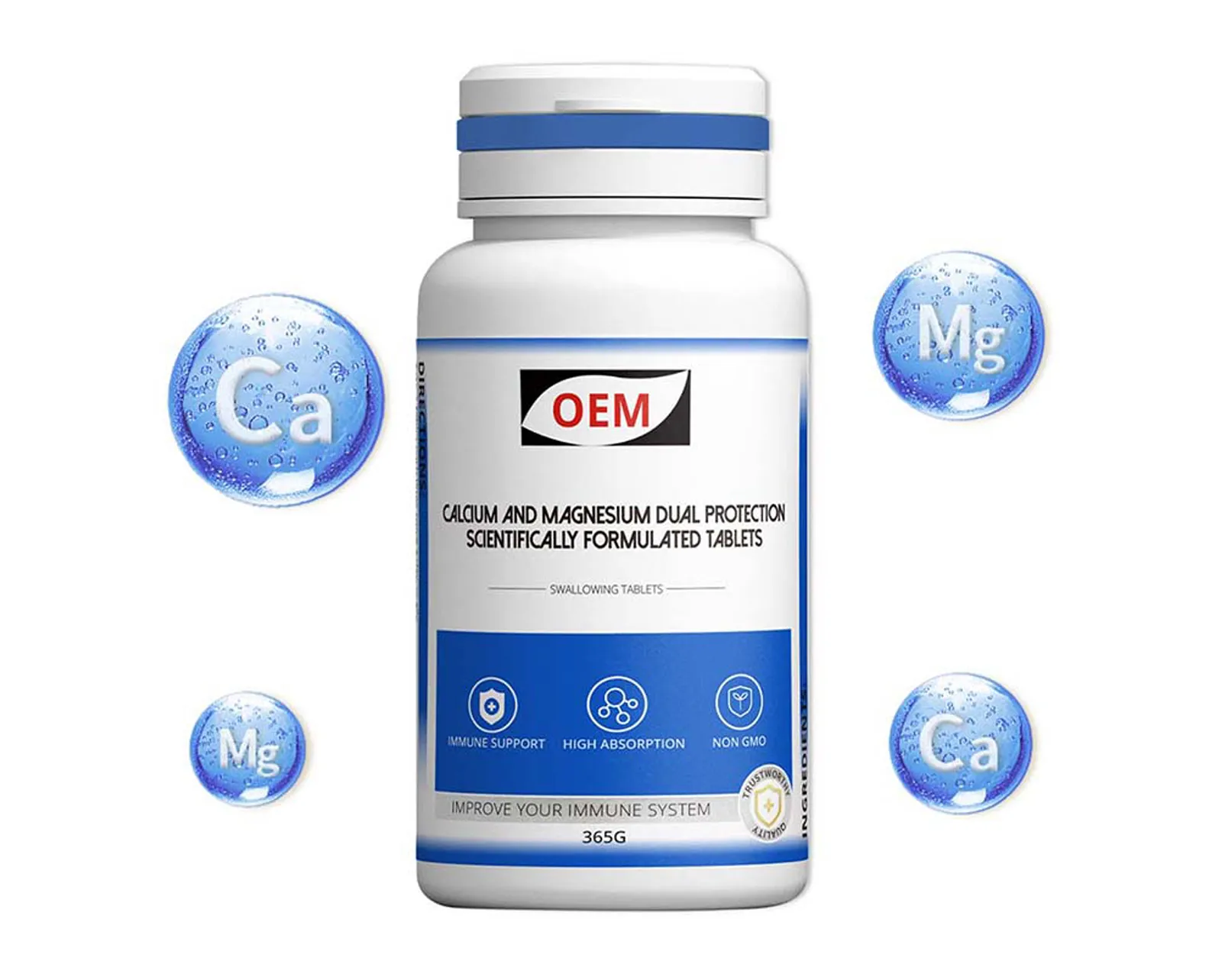 Calcium Magnesium & Zinc Chewable Tablets