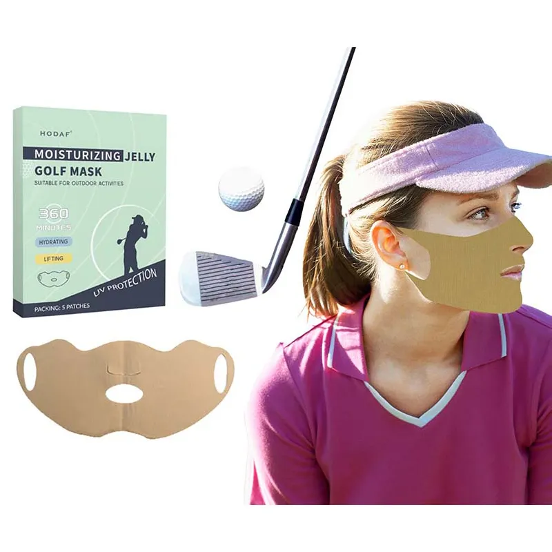 Golf Hydrogel Facial Under Skin Mask