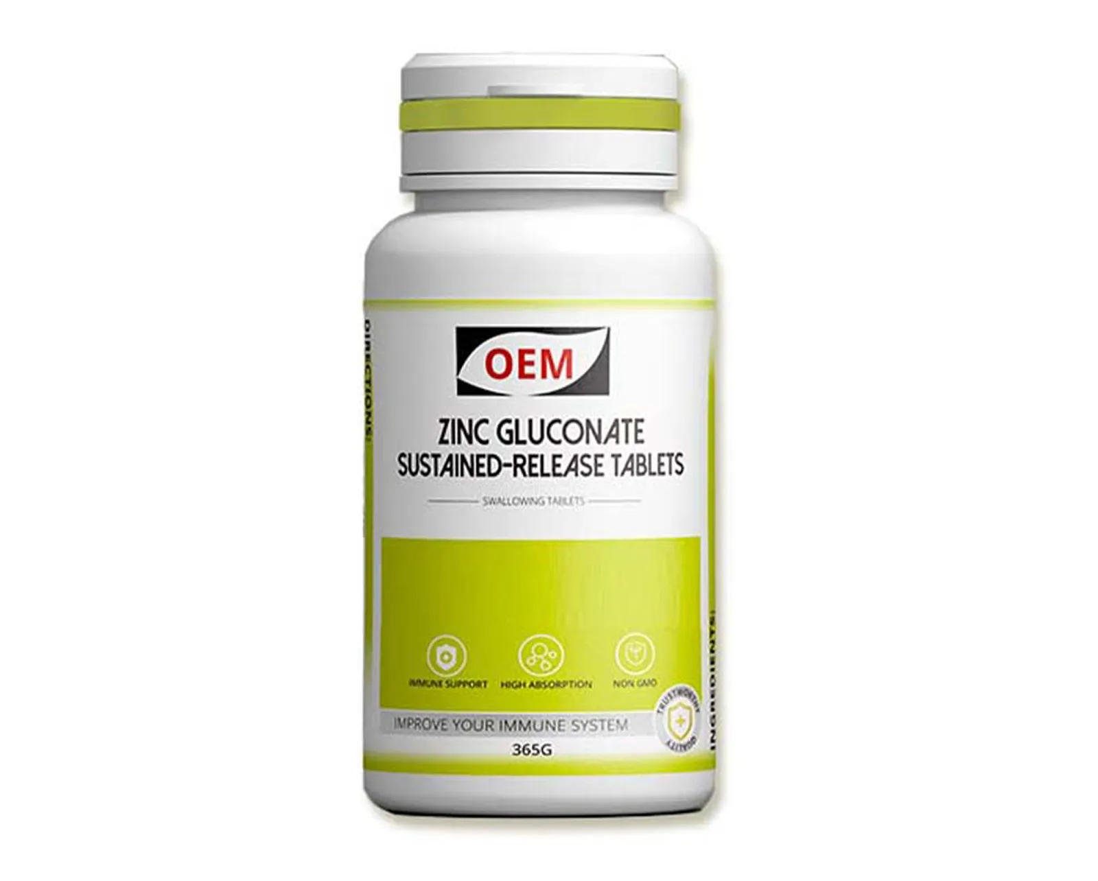 Zinc Gluconate Sustained Release Tablets