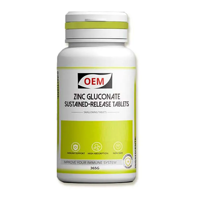 Zinc Gluconate Sustained Release Tablets