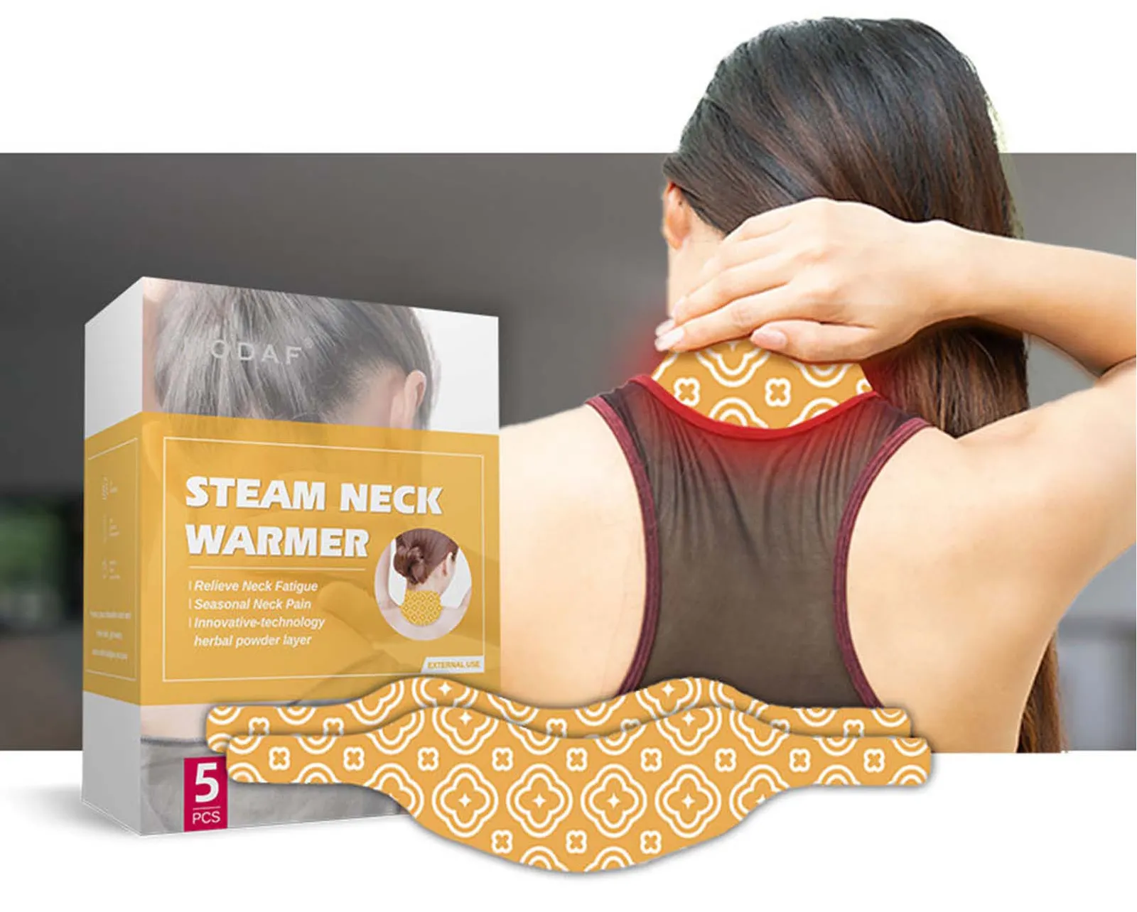 Steam Neck Warmer Patch
