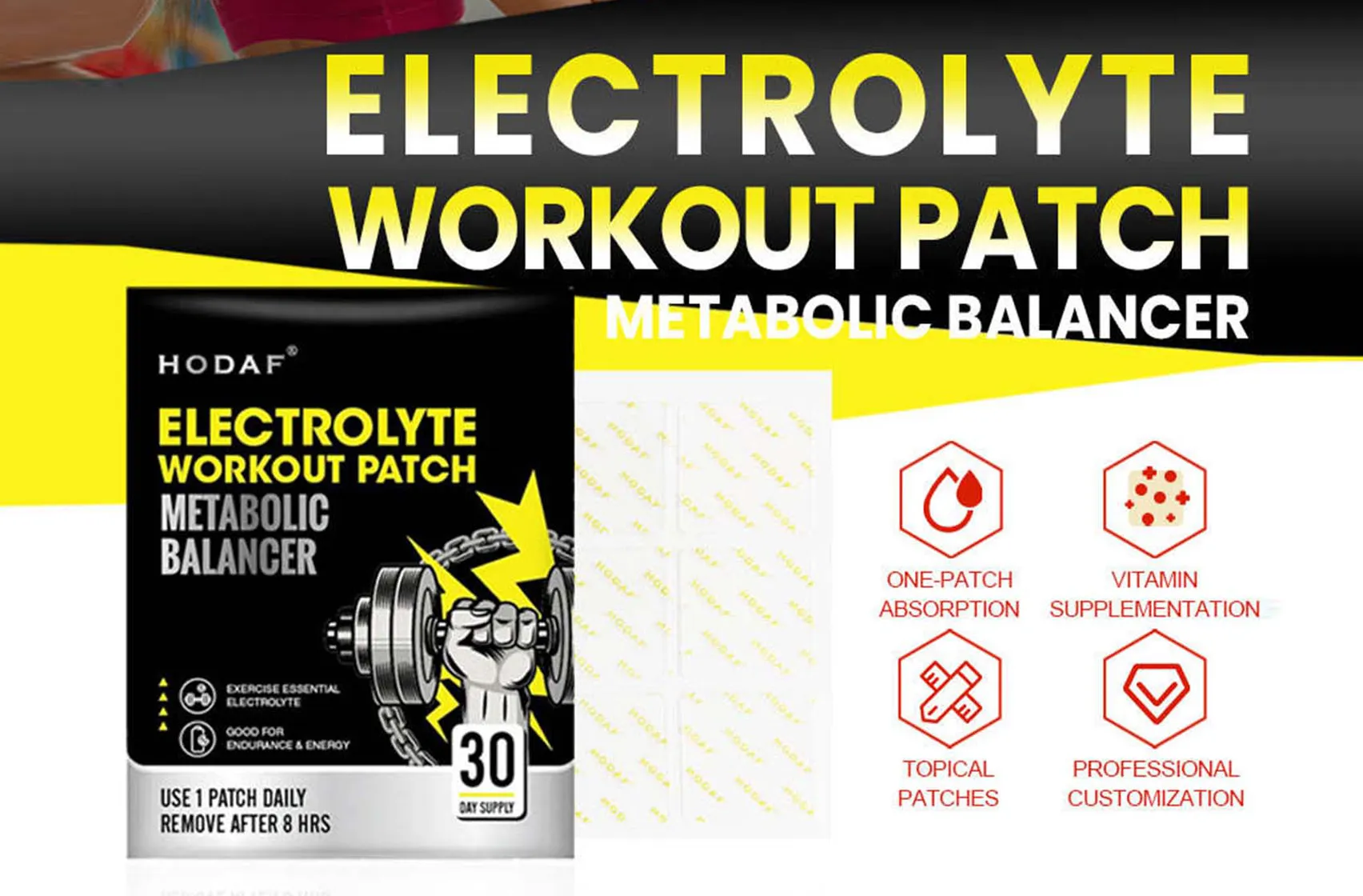 Electrolyte Workout Patch