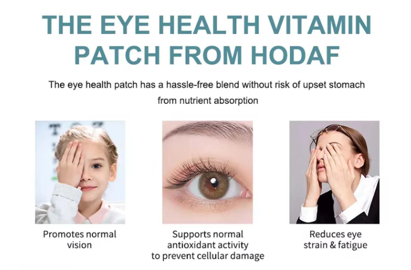 The Eye Health Vitamin Patch from Hodaf