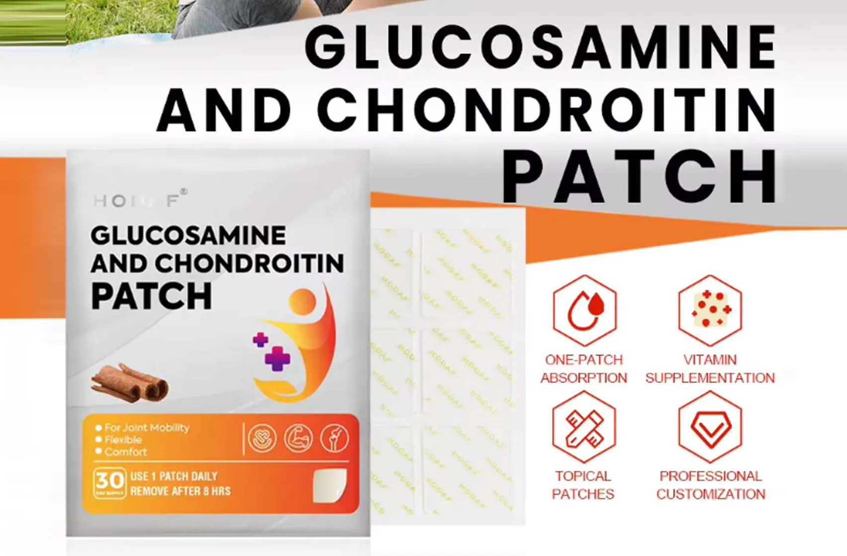 Glucosamine and Chondroitin Patch