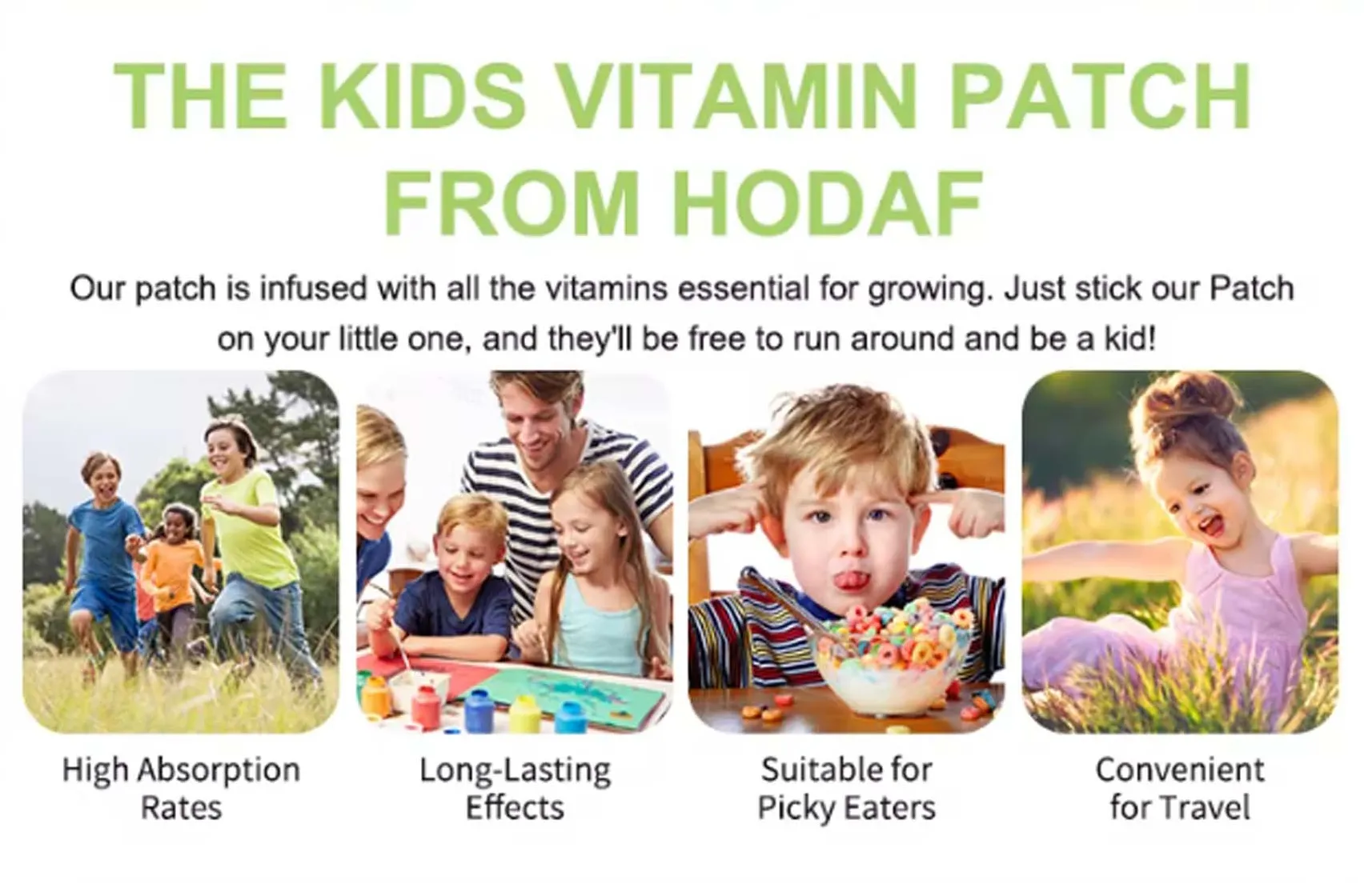 The Kids Vitamin Patch from Hodaf