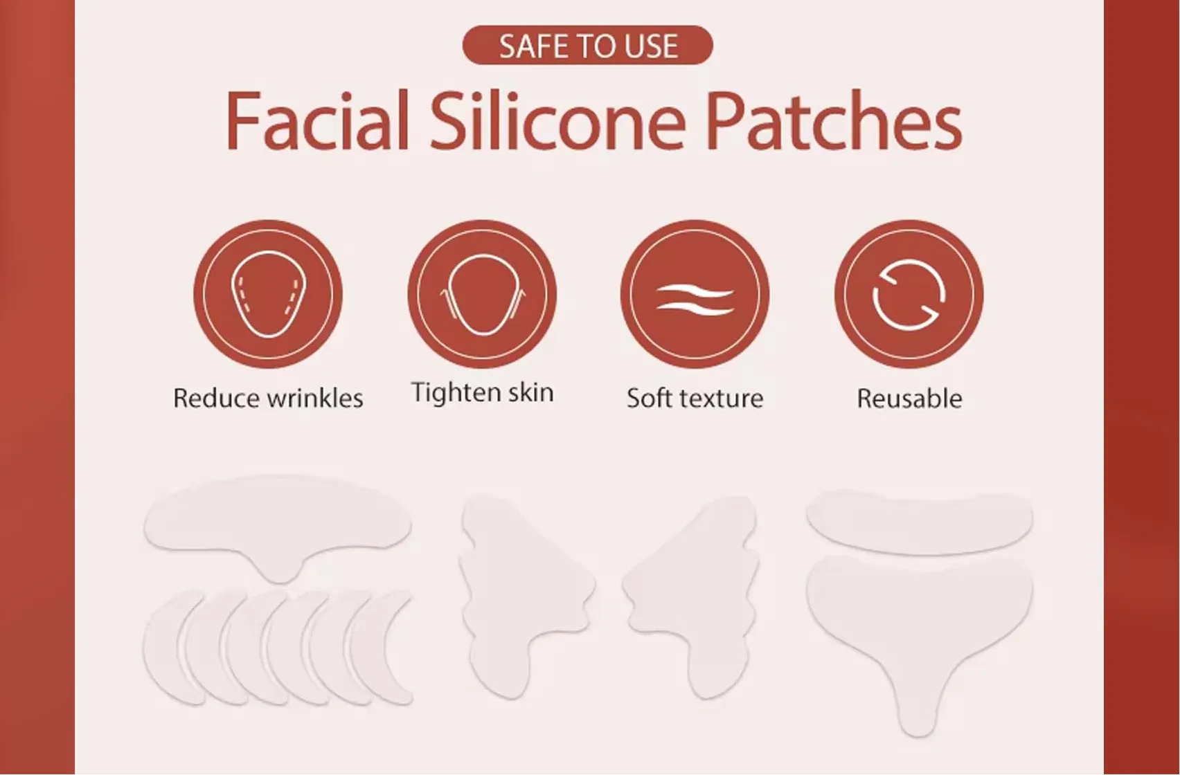 Facial Silicone Patches