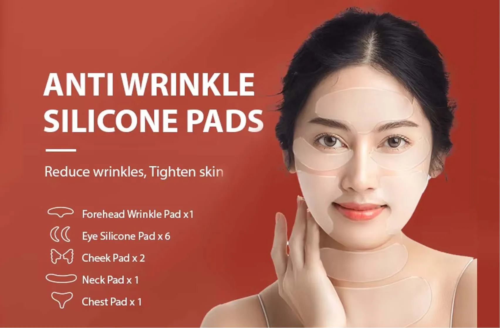 Antiwrinkle Silicone Pads