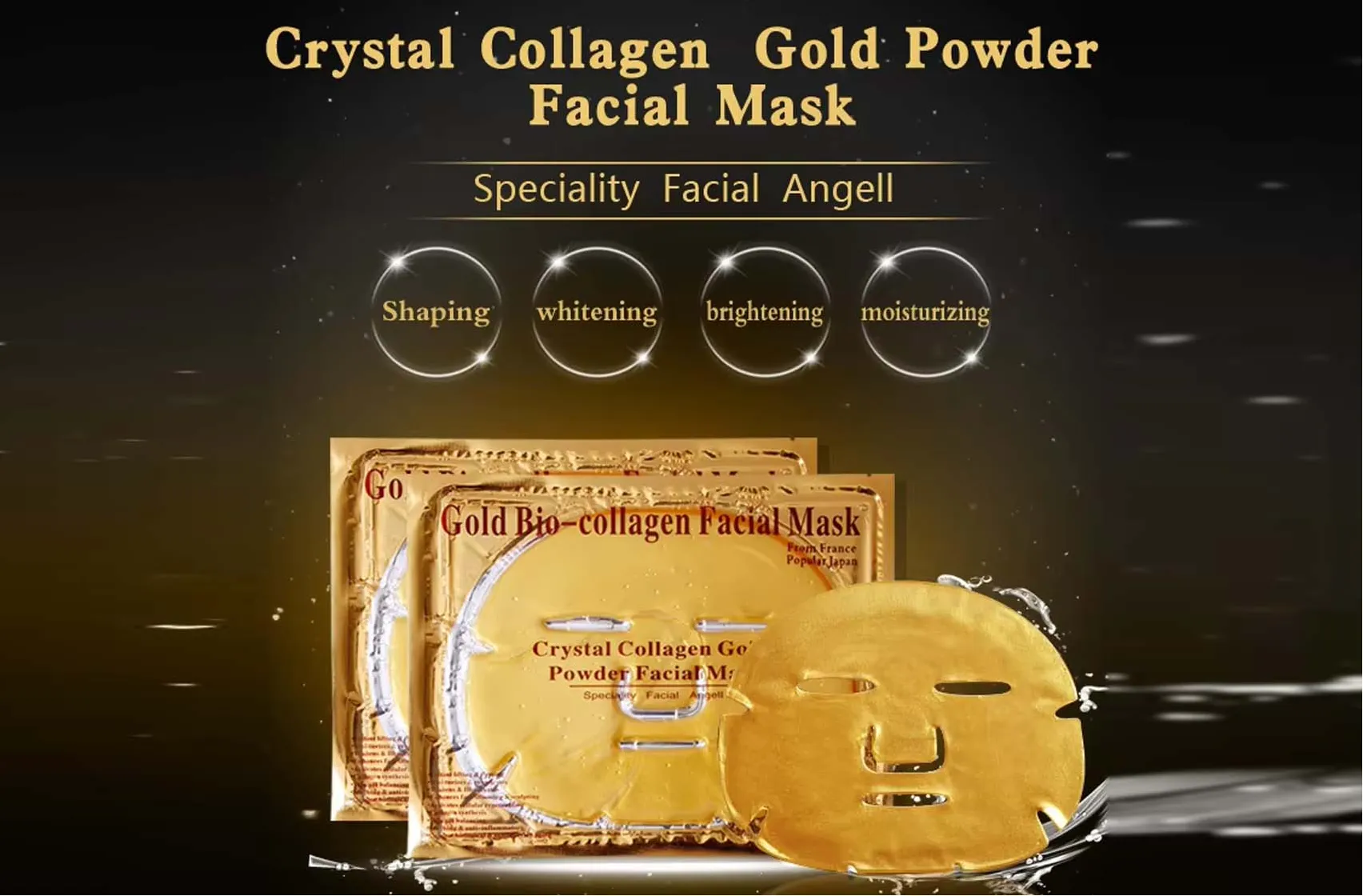 Crystal Collagen Gold Powder Facial Mask