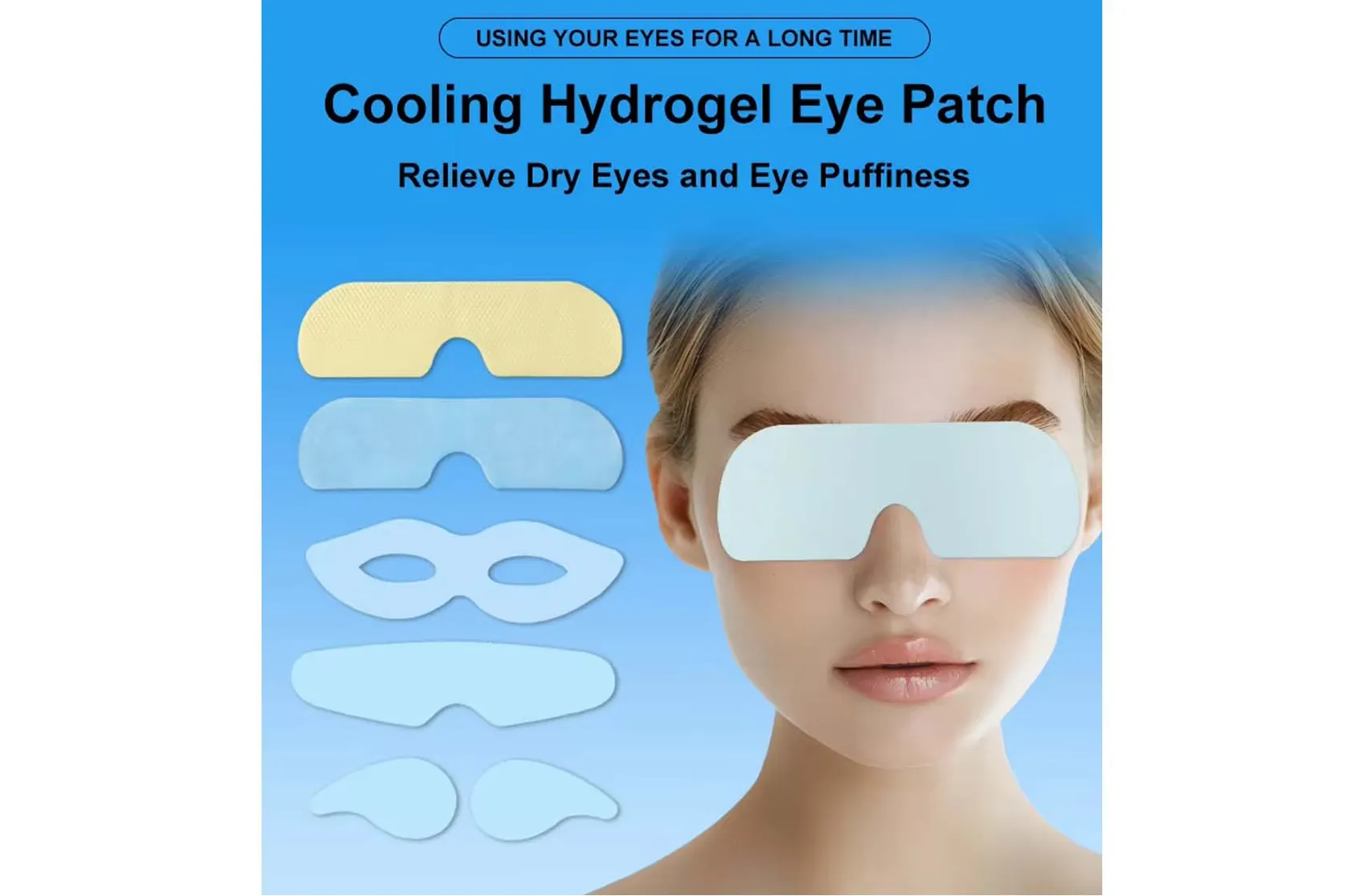 Cooling Hydrogel Eye Patch