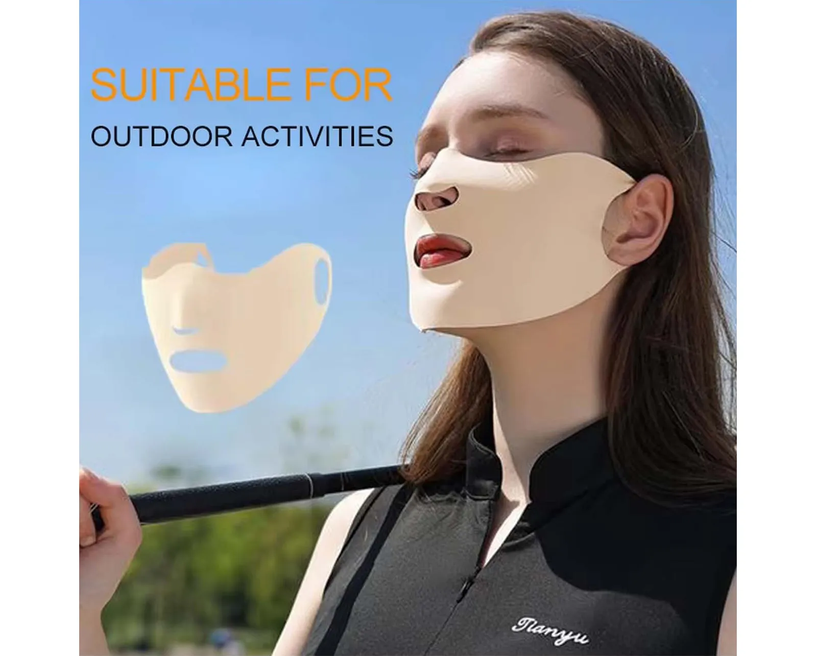 Golf Hydrogel Facial Under Skin Mask