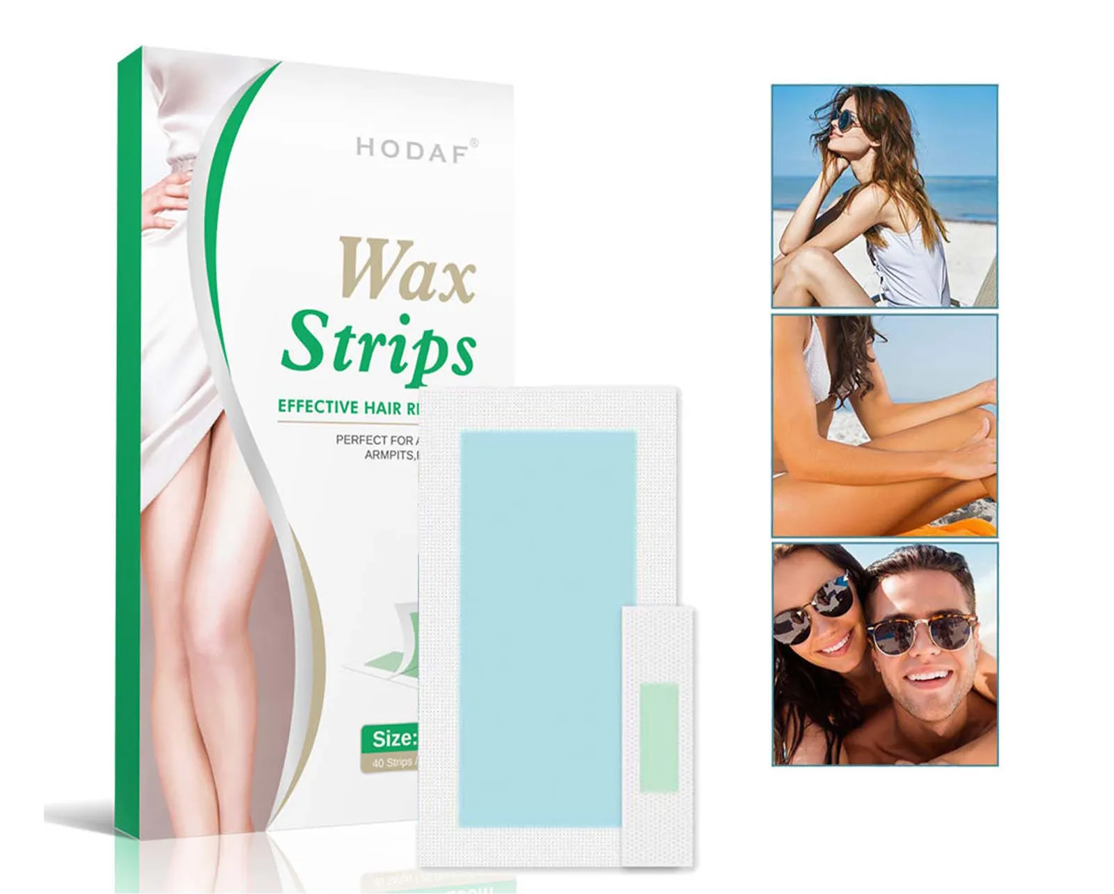 Hair Remove Wax Strips