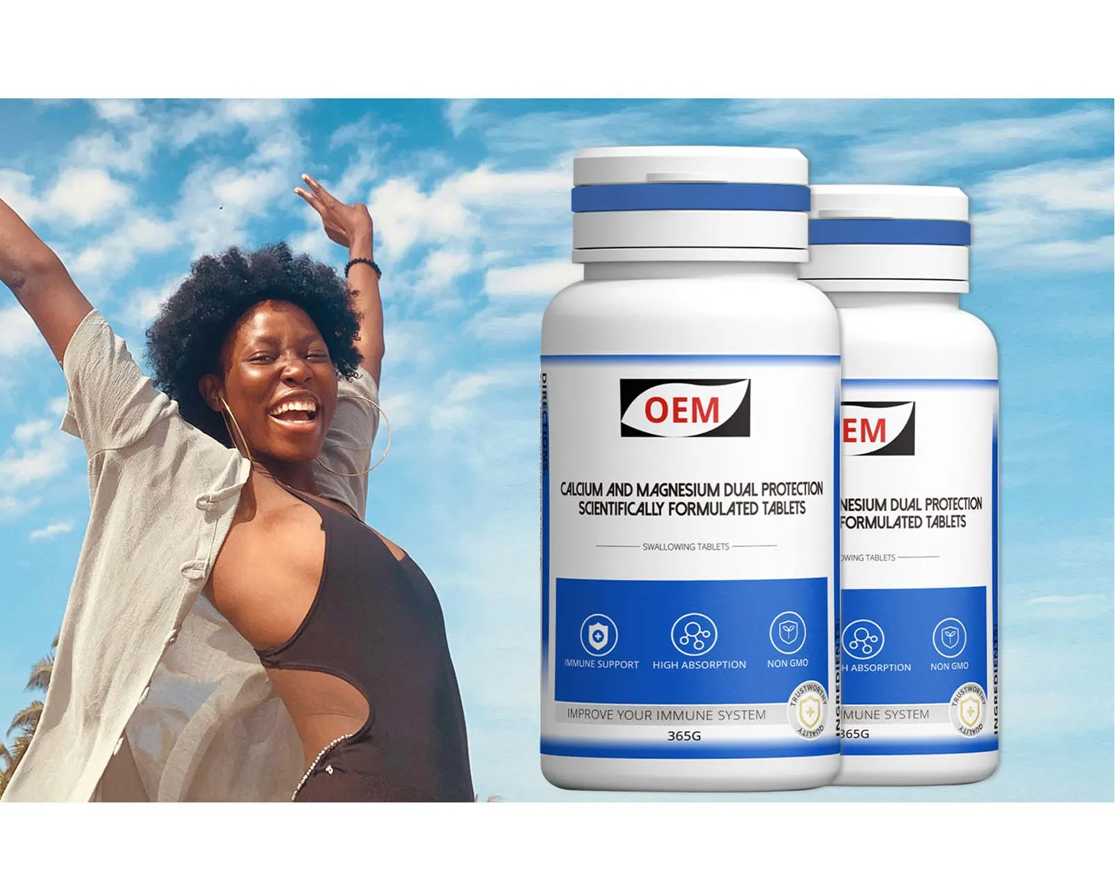 Calcium Magnesium & Zinc Chewable Tablets