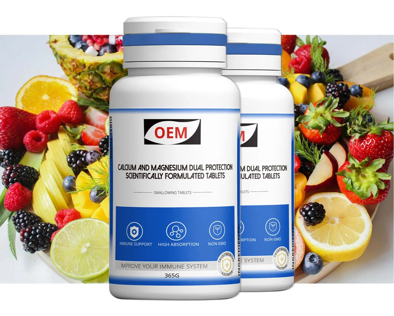 Calcium Magnesium & Zinc Chewable Tablets