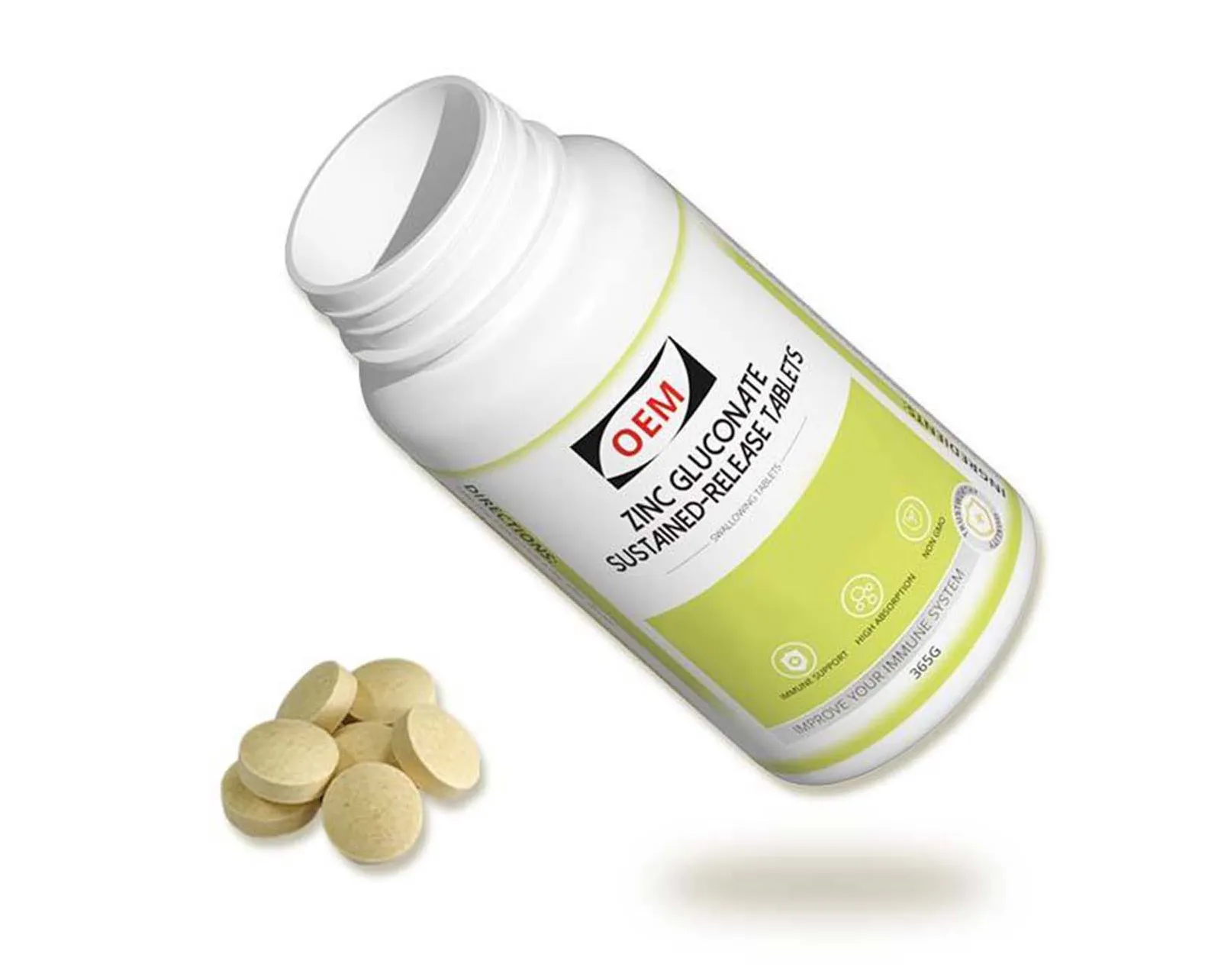 Zinc Gluconate Sustained Release Tablets