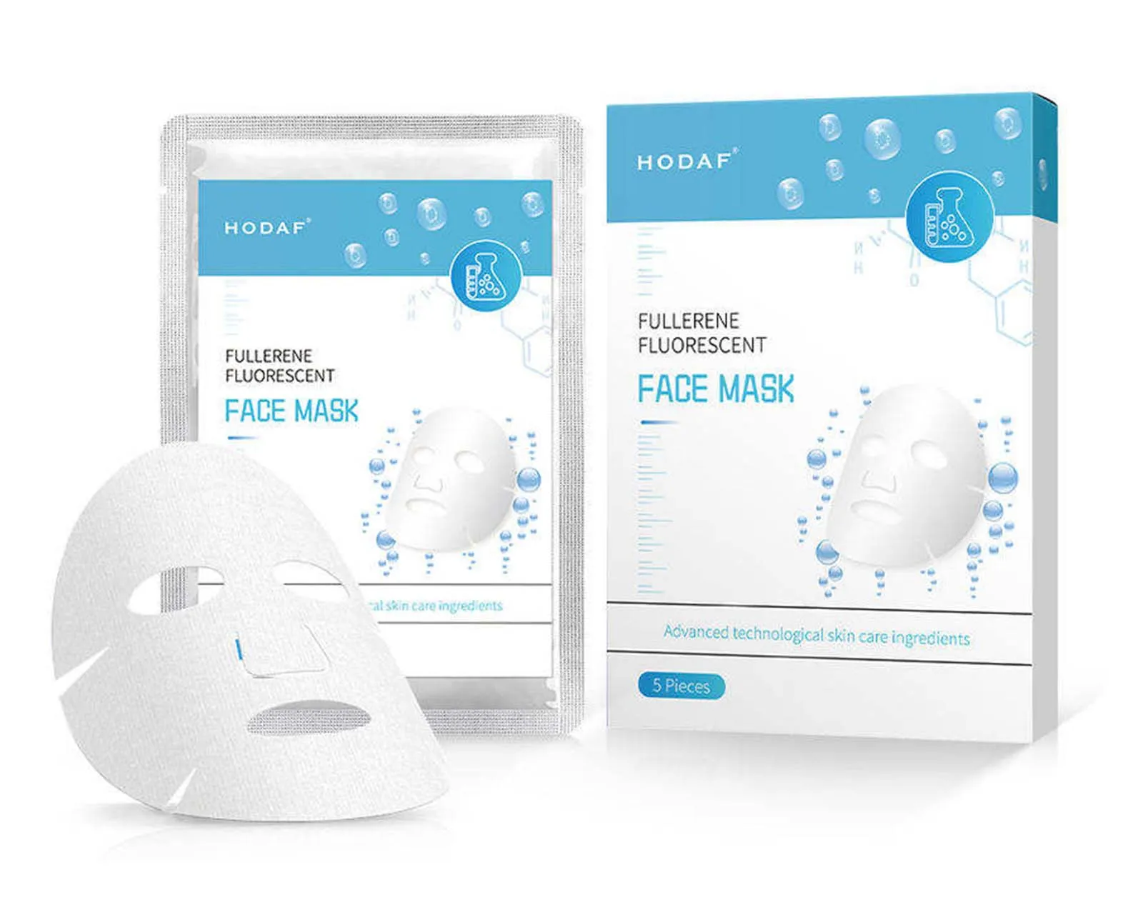 Fullerene Fluorescent Face Mask