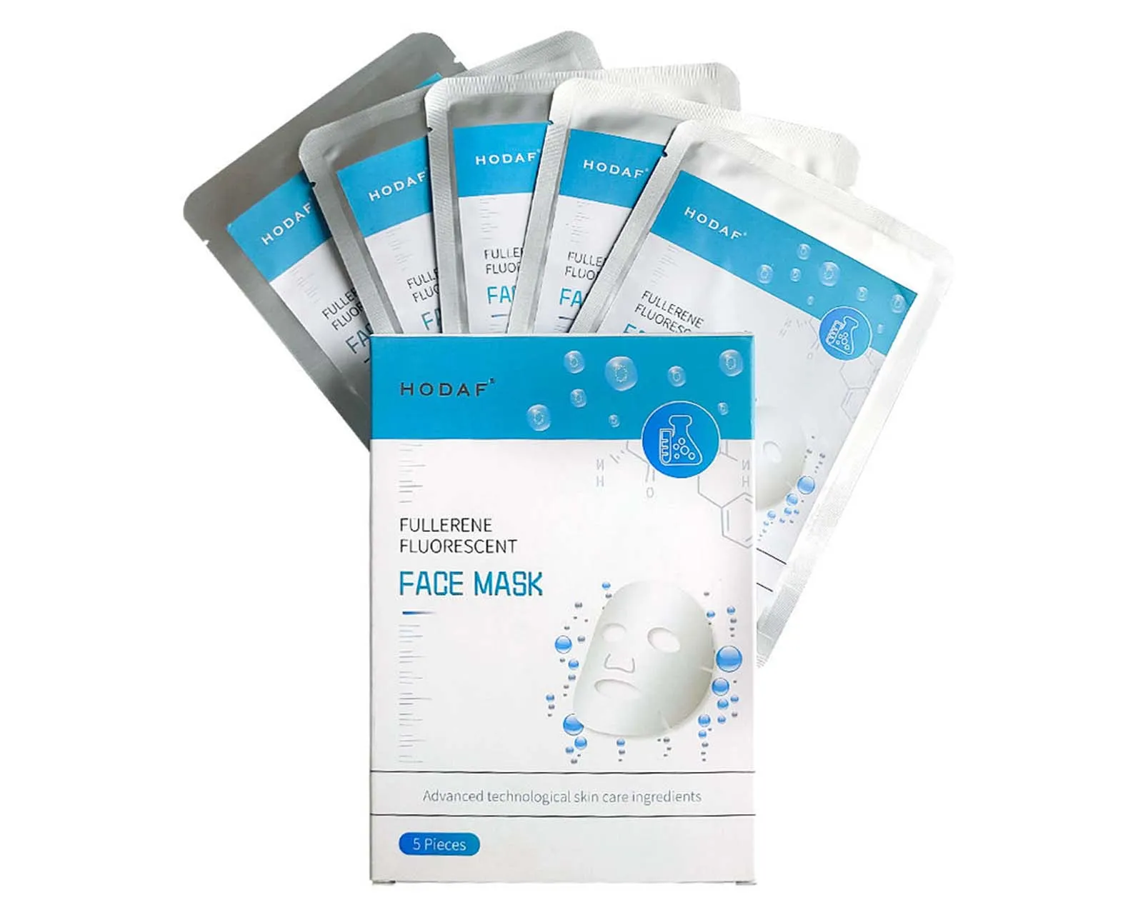Fullerene Fluorescent Face Mask