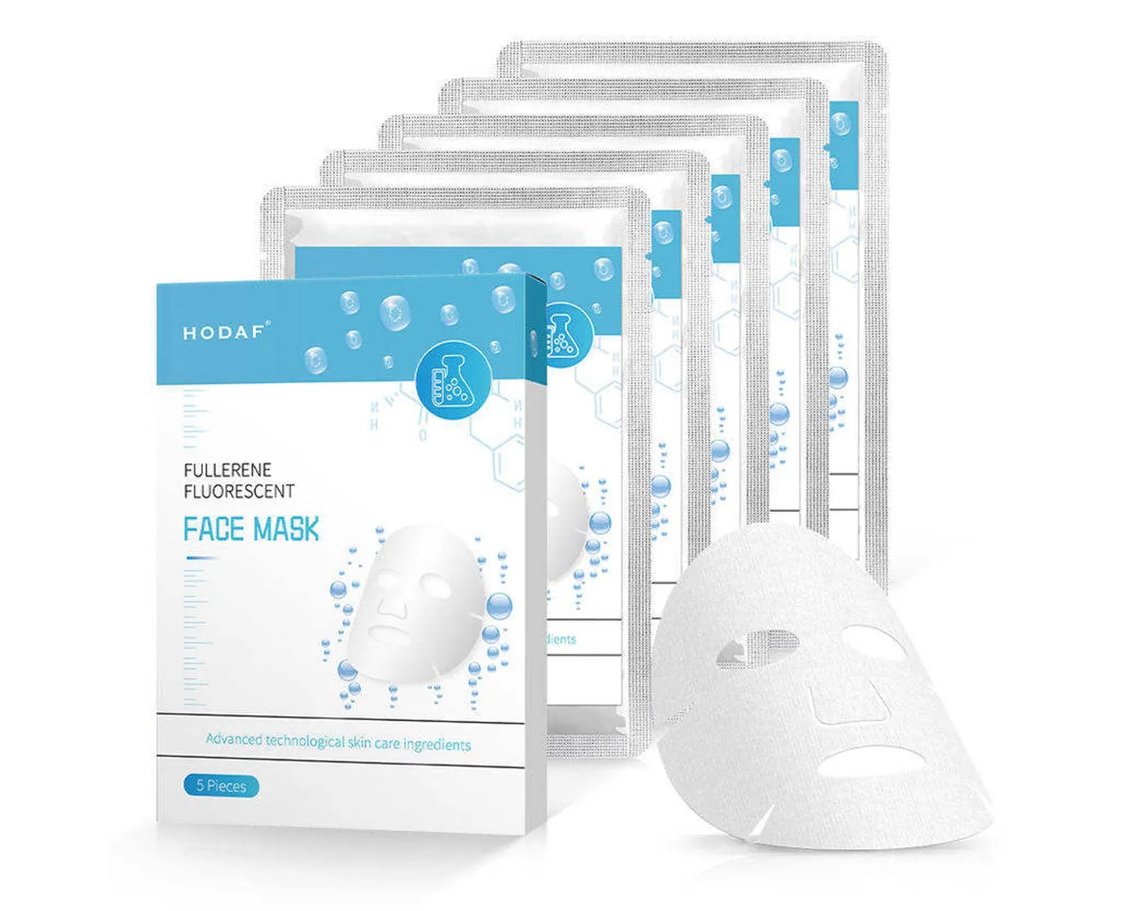 Fullerene Fluorescent Face Mask